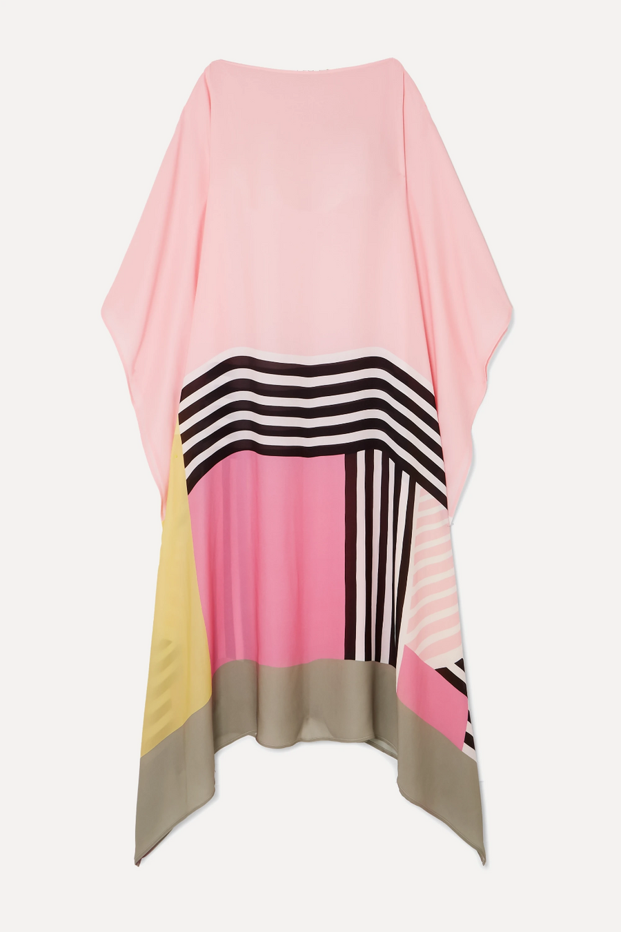 Iria | Elegant Geometric Print Caftan
