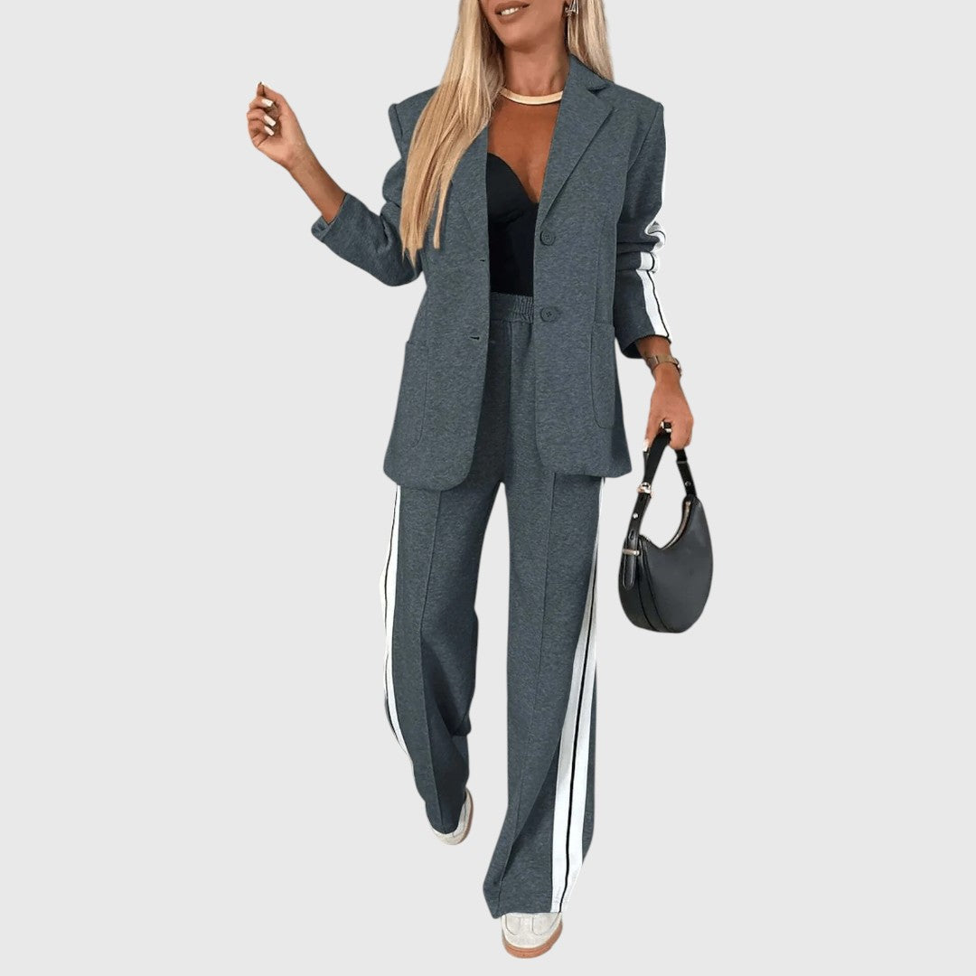 Comfy Chic Striped Set