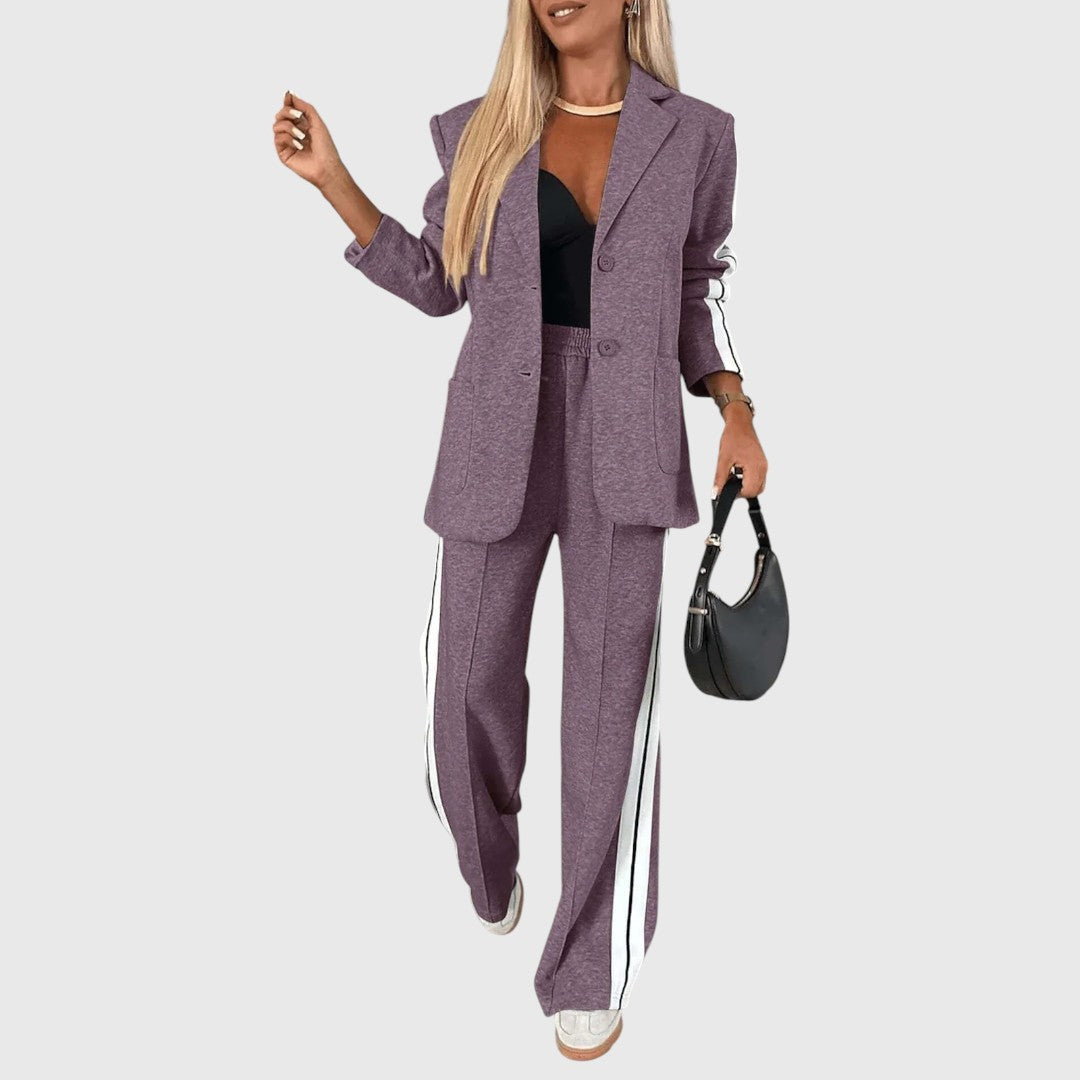 Comfy Chic Striped Set