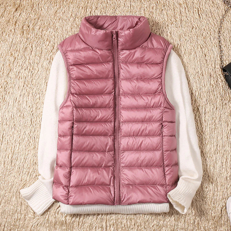 GALORA - New Waterproof Vest with White Duck Down