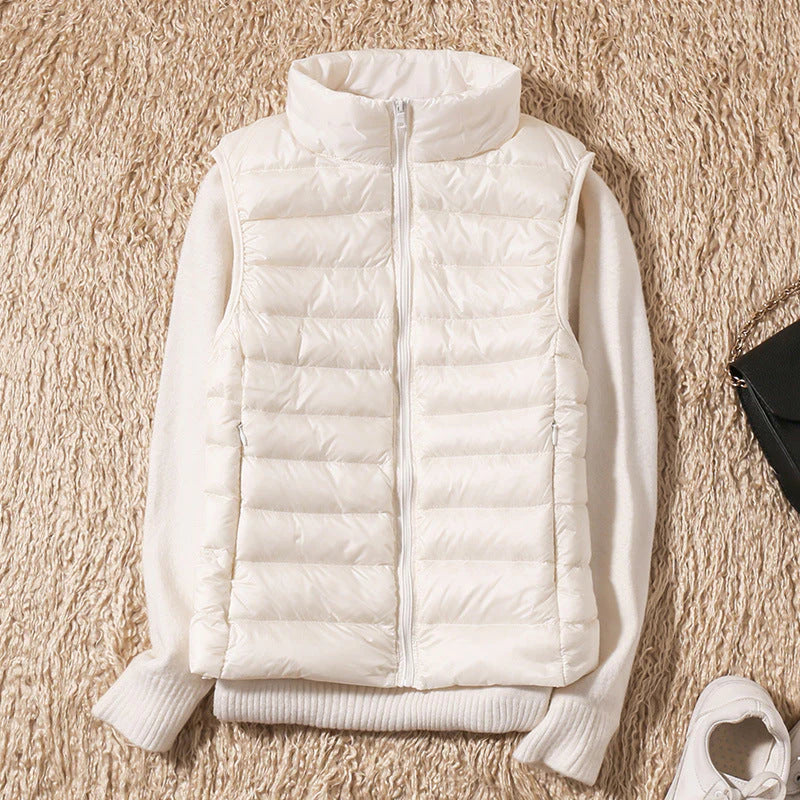 GALORA - New Waterproof Vest with White Duck Down