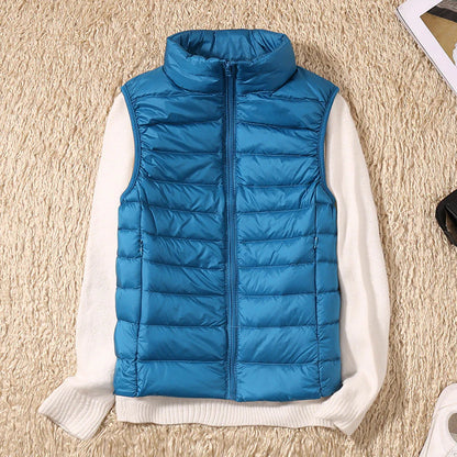 GALORA - New Waterproof Vest with White Duck Down