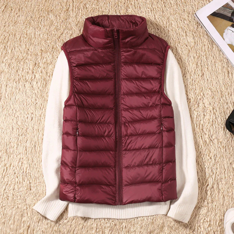 GALORA - New Waterproof Vest with White Duck Down