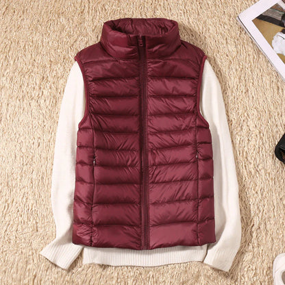 GALORA - New Waterproof Vest with White Duck Down