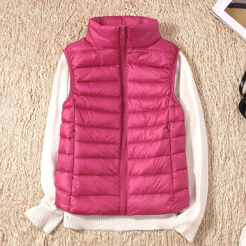 GALORA - New Waterproof Vest with White Duck Down