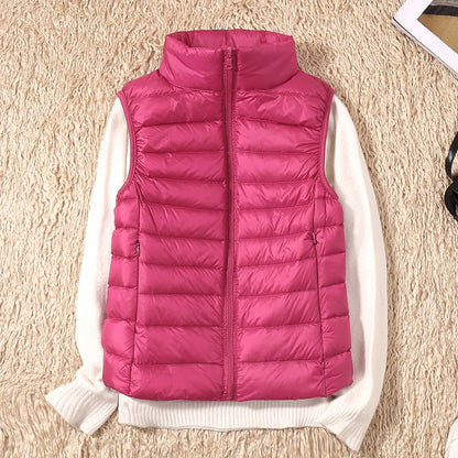 GALORA - New Waterproof Vest with White Duck Down