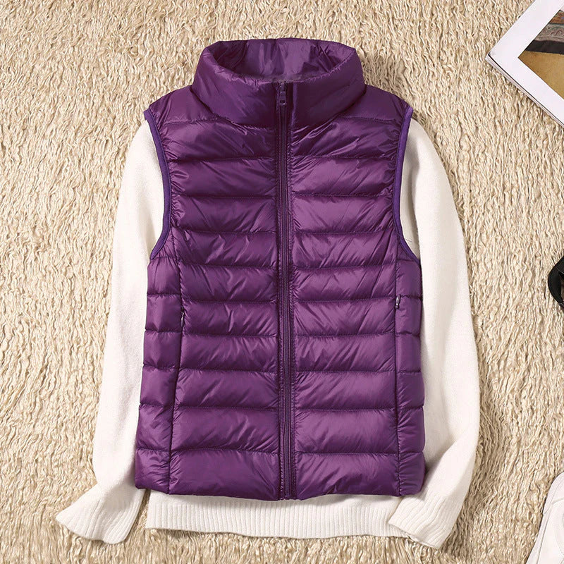 GALORA - New Waterproof Vest with White Duck Down
