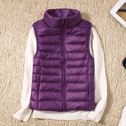 GALORA - New Waterproof Vest with White Duck Down