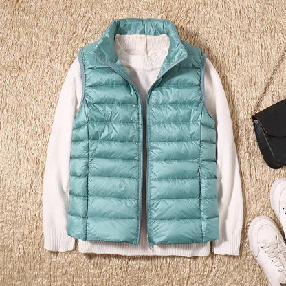 GALORA - New Waterproof Vest with White Duck Down