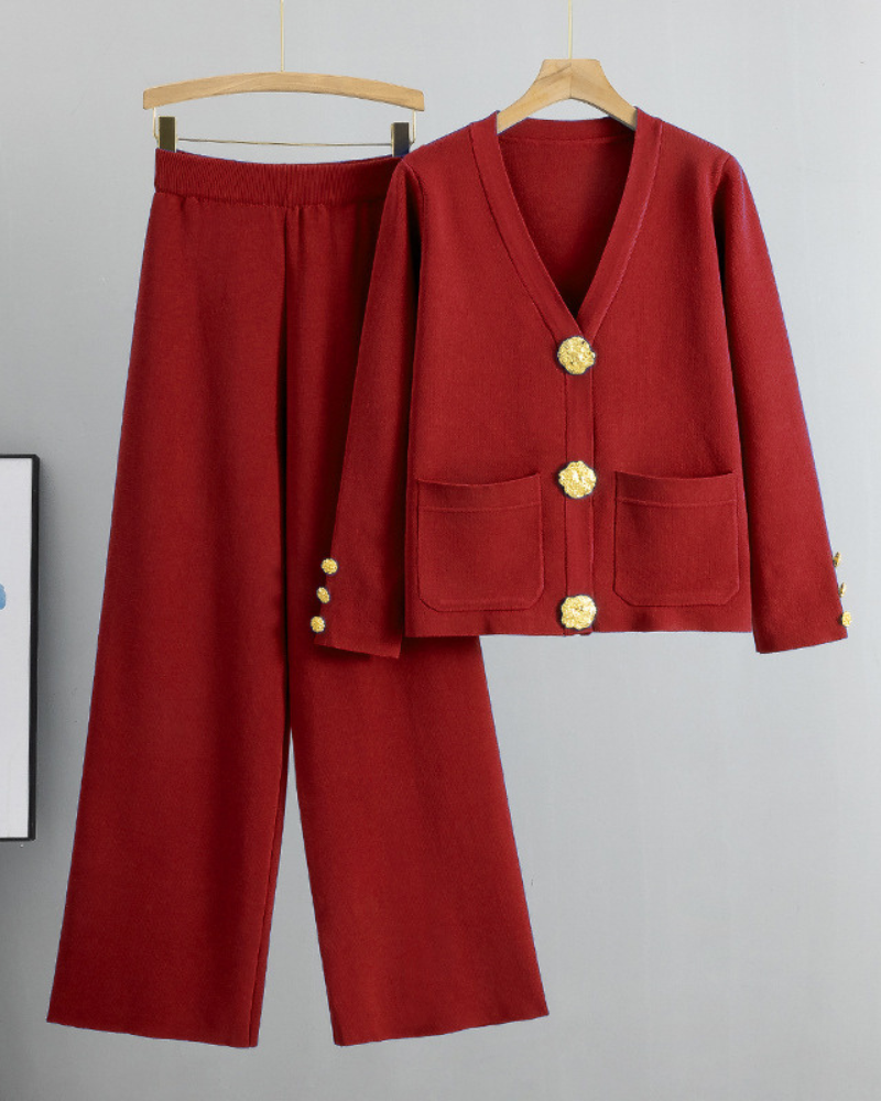 CELESTE - Luxe Knitwear Set