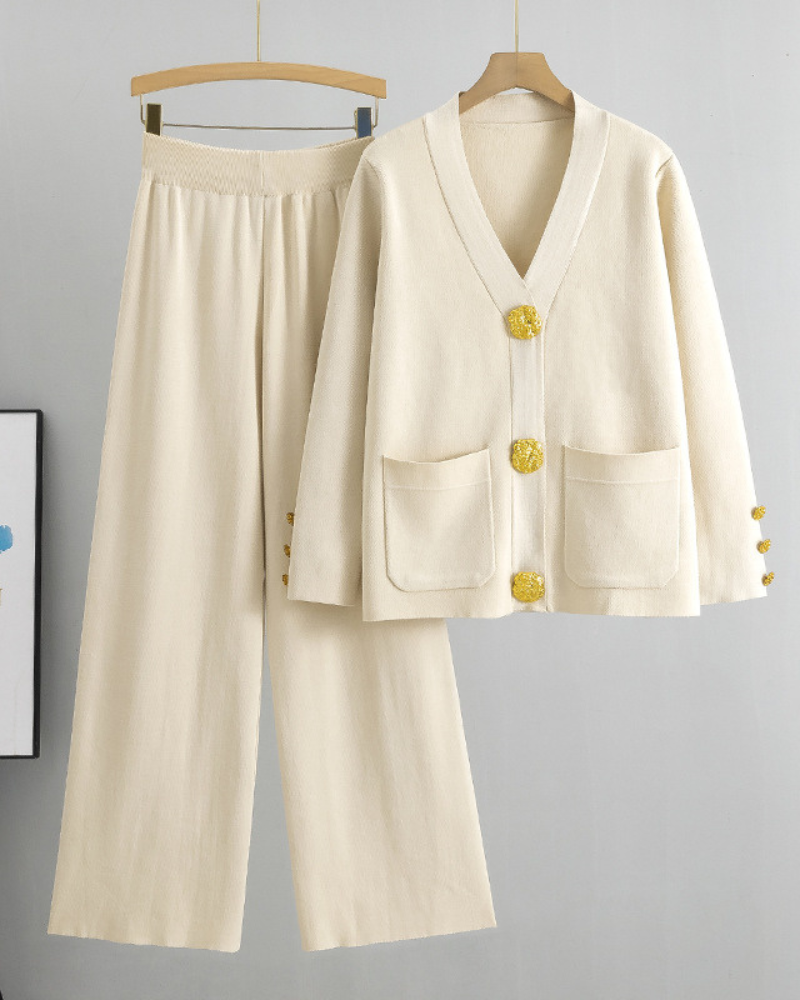 CELESTE - Luxe Knitwear Set