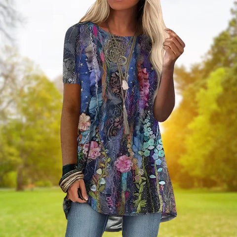 Francine | Luxe Floral Blouse