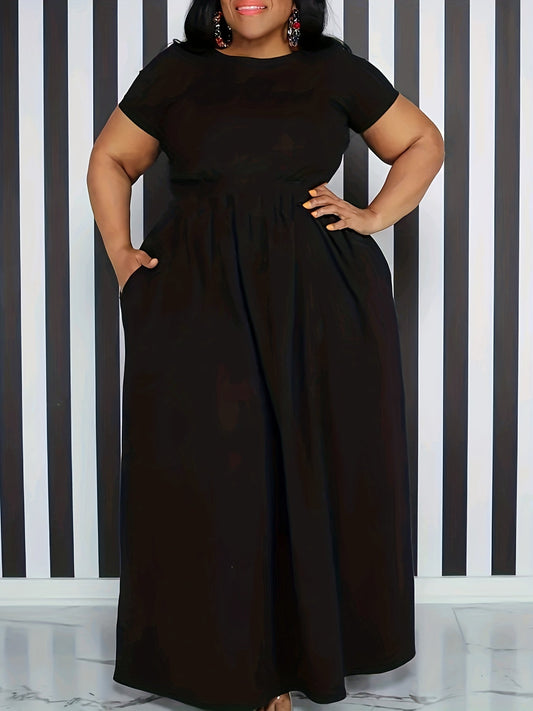 Kristina | Plus size basic dress