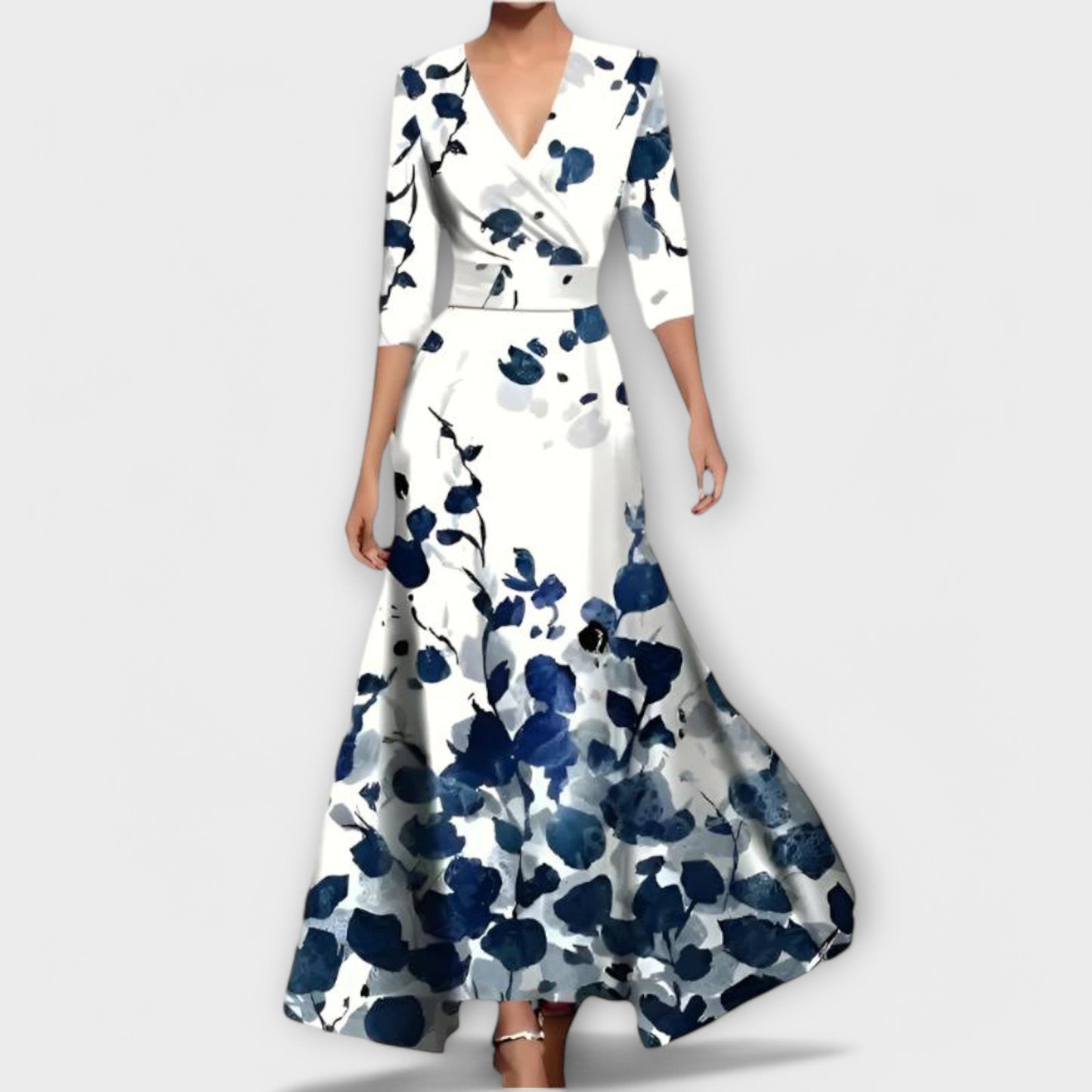 Aria™ | Elegant Flow-Sleeve Silhouette