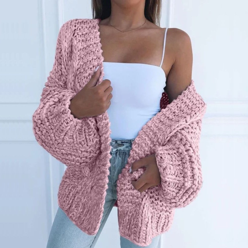 Kaye™ – Chunky Knit Relaxed Cardigan