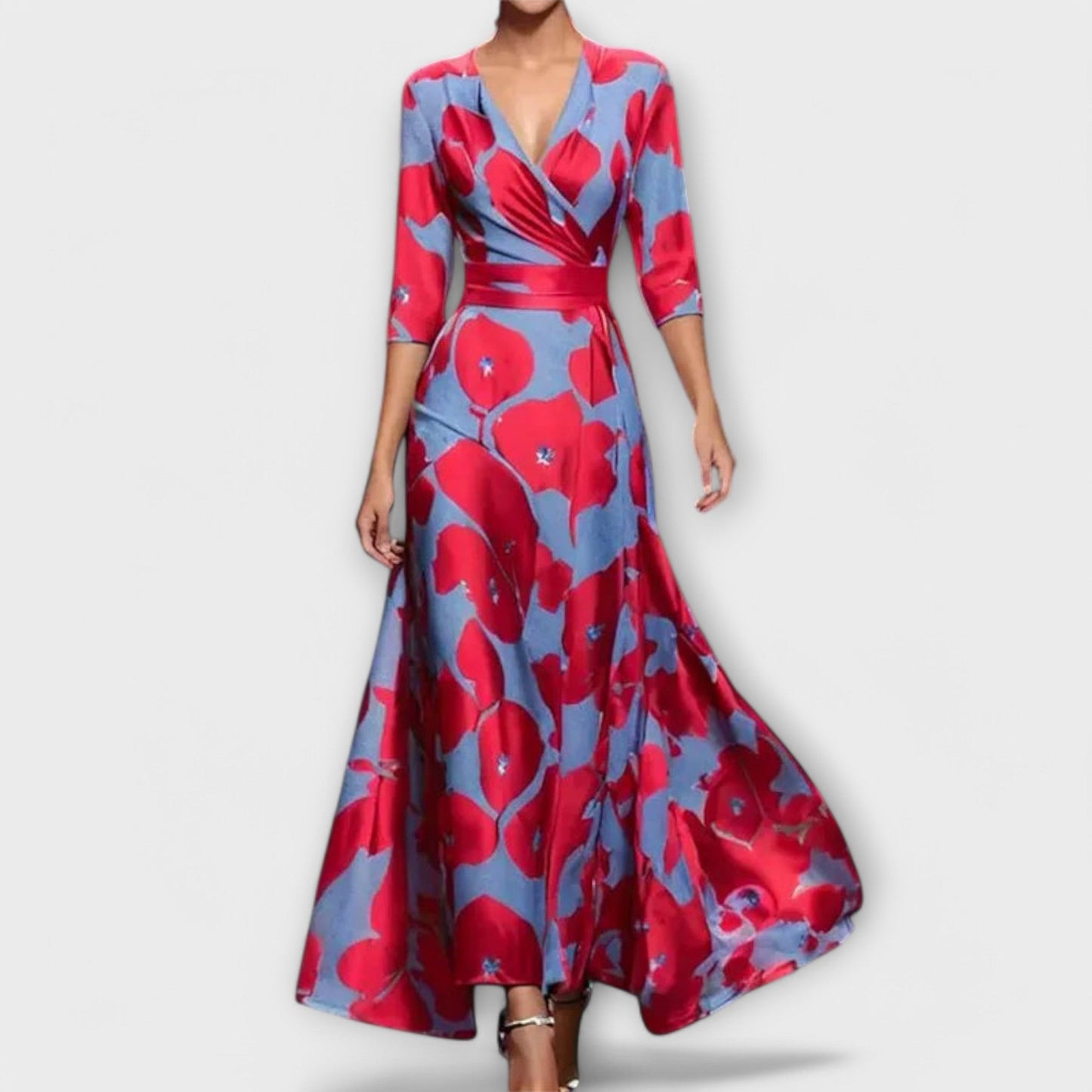 Aria™ | Elegant Flow-Sleeve Silhouette