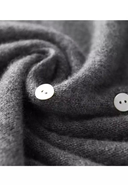 Helena | Knitted Cashmere Cardigan