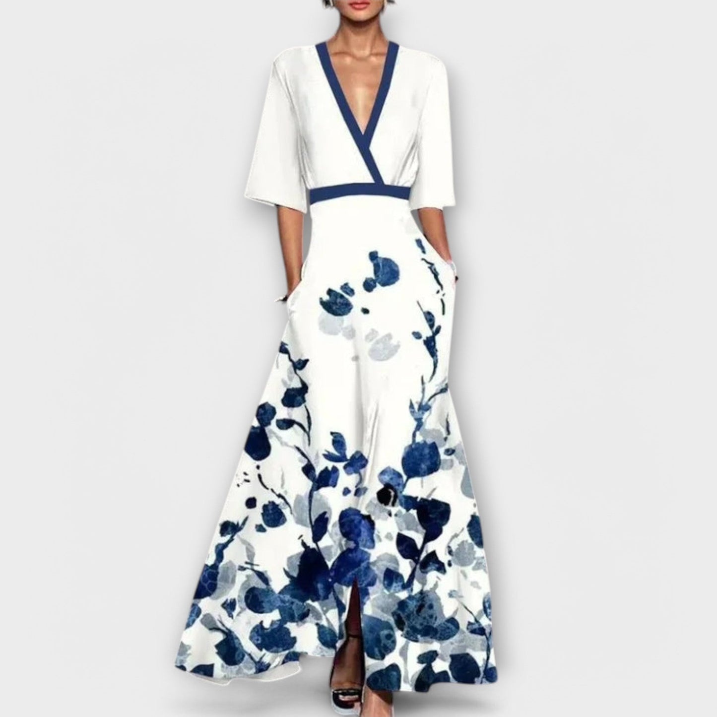 Aria™ | Elegant Flow-Sleeve Silhouette